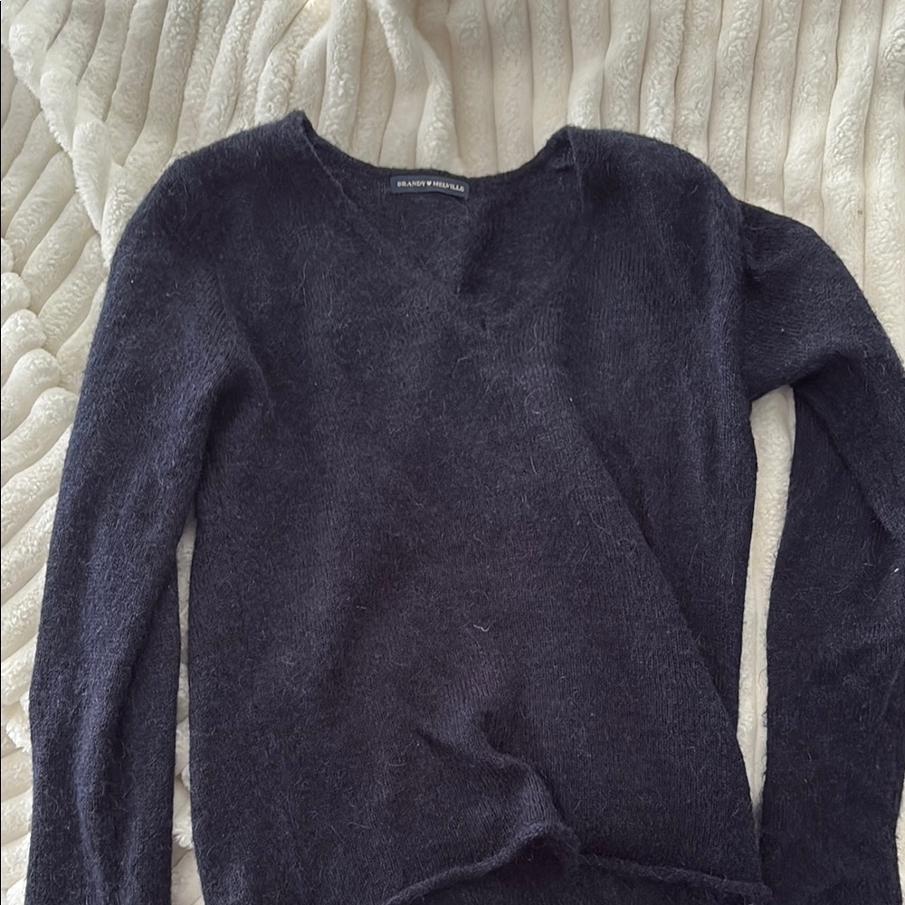 Navy brandy Melville  Sweater
